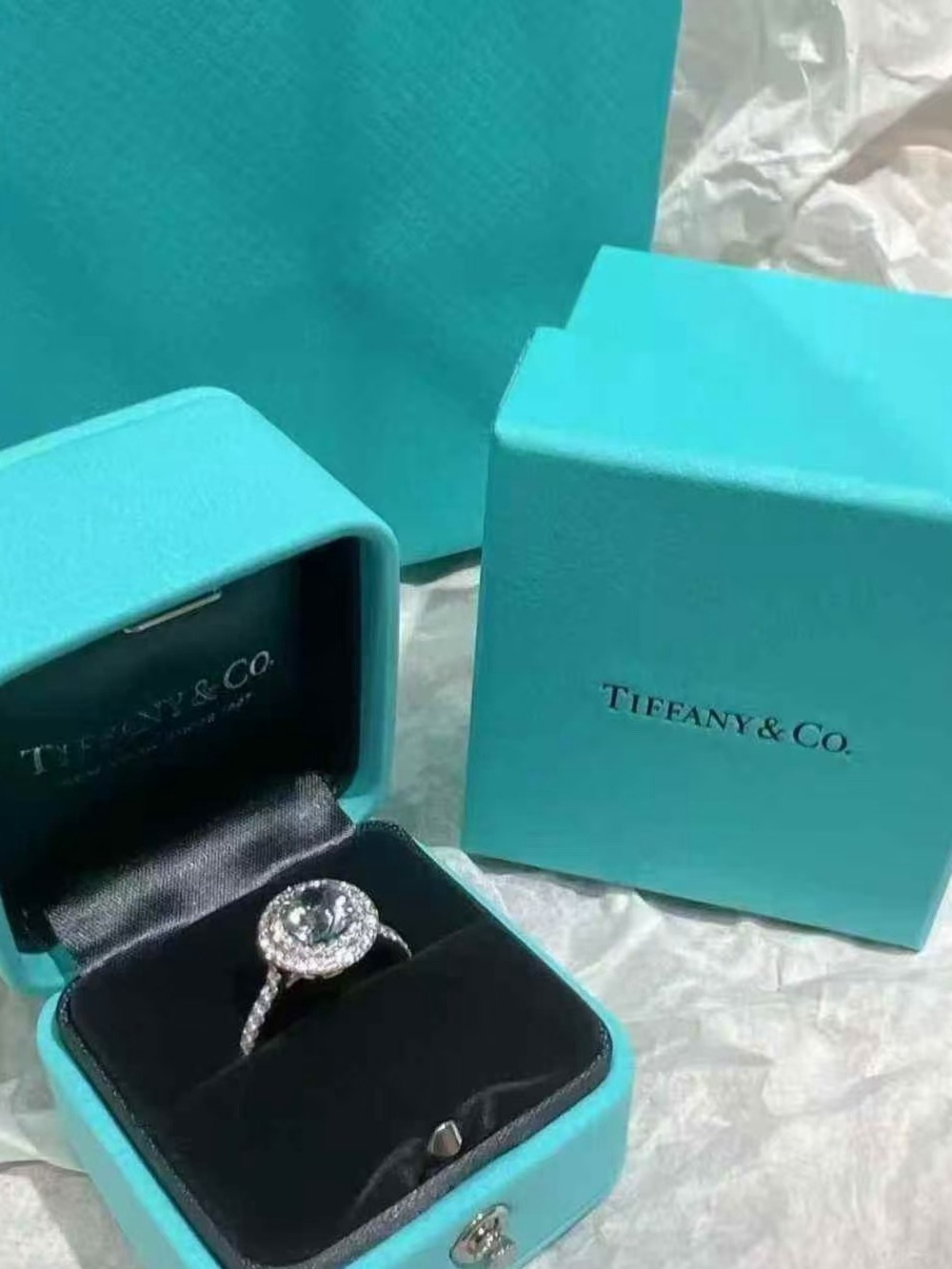 NIB Tiffany & Co. Soleste Ring